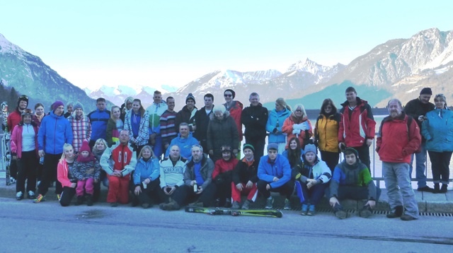 Schöne Stunden verbrachten die Winterfans des Frohsinns im Montafon