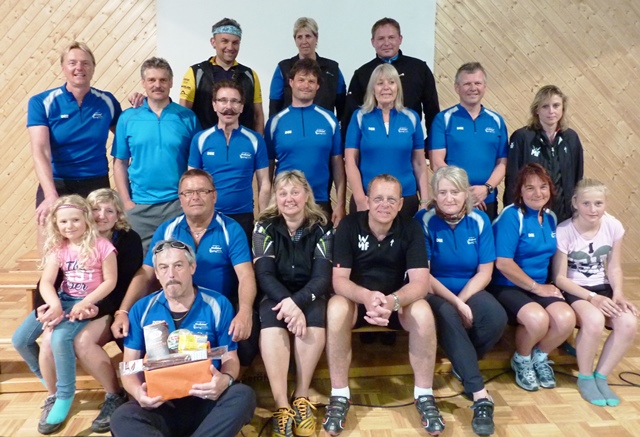 1706 Km radelten die Frohsinnler bei der Stauferlandrundfahrt